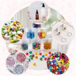 BigOtters 30 Grids Diamond Painting Storage Containers, Portable Bead Art Organizer Case with Lids for Crafts, Jewelry DIY