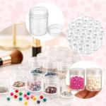 BigOtters 30 Grids Diamond Painting Storage Containers, Portable Bead Art Organizer Case with Lids for Crafts, Jewelry DIY