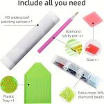 BYGFHLYW Diamond Art Painting Kits for Adults, Cow 5D Diamond Painting Dots Art Kits for Adults Beginner, DIY Highland Cow Full Round Gem Crystal Art Paint by Diamond, Home Wall Decor 12 x 12 in