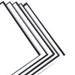 CONDA Black Canvases for Painting, Canvas Panels 8x10 inch, Pack of 14, 100% Cotton Acid-Free, 8 oz Gesso-Primed, Art Boards for Oil & Acrylic Painting