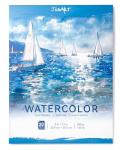 Jusart Watercolor Paper Pad 9"x12", 300gsm/140lb, Cold Press Water Color Paper, Acid-Free, for Wet & Dry Media, Watercolor, Gouache & Sketching, 20 Sheets, Perfect for Students and Artists