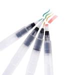 Original Tobios Watercolor Brush Pens Set – 4 Refillable Water Pens for Artists, Adults & Beginners, Leakproof Brush Tips for Blending, Calligraphy & Adult Coloring, Portable Paint Brush Set, Art Gift