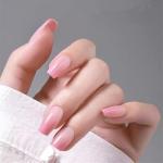 FULINJOY 100Pcs Soft Ombre Nail Art Sponges with Grabbing Pen Sponge Picker and Resin Nail Art Palette for Gradient, French Fade, Blooming and Stamping Polish Application, Manicure Supplies