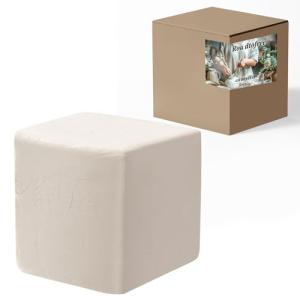 Air Dry Clay Premium 10 lbs White All-Natural - Ideal for Beginners to Advanced Sculptors, Versatile DIY Modeling Clay, Talc-Free & Reusable (White, 10 Pounds)