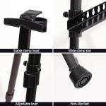 2 Pack Adjustable Art Easel Stand for Painting & Display, 17-66in Aluminum Metal Tripod with Carry Bag, Portable Travel Easel for Adults Artists