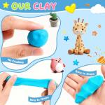 ARTpar 50 Colors Polymer Clay kit，Modeling Clay with Sculpting Tools for Starter,Oven Bake DIY Model Clay,Non-Toxic, Non-Sticky,Gift for Kids Adults