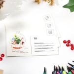 60 Sheets 4x6 Watercolor Postcards Blank, 140lb/300gsm Heavyweight, 100% Cotton Watercolor Paper for Painting, Mailing, Greeting Cards & Holiday Art