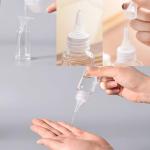 OYWOBET 8 Pcs 2oz Plastic Squeeze Bottles with Caps, Reusable Small Squeeze Bottle for Paint Art Lotion Glue Liquids Travel Kitchen and Crafts, with Small Funnel and Blank Label