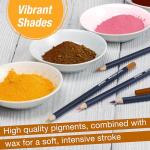 Faber-Castell Goldfaber Colored Pencils: Skin Tone Colored Pencils with Smooth Laydown, Rich Pigment, Break-Resistant Cores, Great for Portraits, Sketching & Adult Coloring (12 Count)