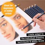 Faber-Castell Goldfaber Colored Pencils: Skin Tone Colored Pencils with Smooth Laydown, Rich Pigment, Break-Resistant Cores, Great for Portraits, Sketching & Adult Coloring (12 Count)