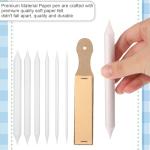 37 PCS Blending Stumps and Tortillions Paper Art Blenders 12 Blending Stumps Set 2 Blendings Sponge Pen 2 Sketch Wipers 20 Sponge Heads 1 Sandpaper Sharpeners for Artist Charcoal Sketch Drawing