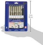 SAKURA 50203 8-Piece Pigma Manga Comic Pro Drawing Kit