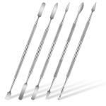 5PCS Stainless Steel Wax Carving Tools, Double-Headed Clay Tools, Professional Clay Sculpting Tool for Ceramics, Modeling, and Art Crafting