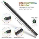 Yangmei Easter Basket Essentials, 24 Rainbow Colored Pencils, Easter Basket Stuffers, Gifts for Teens Girl Stuff, Art Supplies for Kids 9-12, Gifts for 5-12 Year Old Girl, Arts and Crafts for Kids