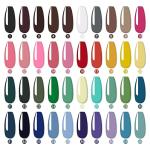 Gel palette Painting gel for nail art 40colors individual squares UV LED for Nail Art DIY