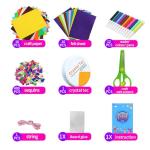 Itopstar 3000 Kids Arts and Crafts Supplies for Kids Crafting Supply in 3 Layered Plastic Art Box All in One Ages 8 9 10 11 & 12 Year Old Girls & Boys Crafting Supply Set