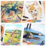 Yangmei Easter Basket Essentials, 24 Rainbow Colored Pencils, Easter Basket Stuffers, Gifts for Teens Girl Stuff, Art Supplies for Kids 9-12, Gifts for 5-12 Year Old Girl, Arts and Crafts for Kids