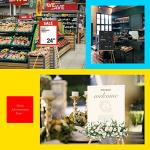 MEEDEN Wood Easel Stand for Display: Wooden Tripod for Poster Board - Wedding Easel Standing for Welcome Sign