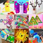 Itopstar 3000 Kids Arts and Crafts Supplies for Kids Crafting Supply in 3 Layered Plastic Art Box All in One Ages 8 9 10 11 & 12 Year Old Girls & Boys Crafting Supply Set