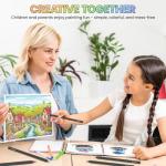 Yangmei Easter Basket Essentials, 24 Rainbow Colored Pencils, Easter Basket Stuffers, Gifts for Teens Girl Stuff, Art Supplies for Kids 9-12, Gifts for 5-12 Year Old Girl, Arts and Crafts for Kids