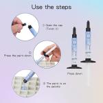 Gel palette Painting gel for nail art 40colors individual squares UV LED for Nail Art DIY