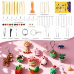 ARTpar 50 Colors Polymer Clay kit，Modeling Clay with Sculpting Tools for Starter,Oven Bake DIY Model Clay,Non-Toxic, Non-Sticky,Gift for Kids Adults