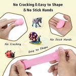 Aestd-ST Polymer Clay 60 Colors, Modeling Clays for Kids DIY Starter Kits, Oven Baked Model Clay, Non-Sticky,with Sculpting Tools, Holiday Gift for Children and Artists.