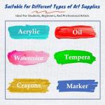 Halobios 12-Pack 11x14 inch Canvas Boards for Painting, Canvas Panels for Kid & Adults 100% Cotton Gesso Primed Art Painting Supplies for Acrylic, Oil, Tempera & Watercolor