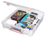 ArtBin 6955RL Super Satchel Compartment Box Clear Craft Organizer Storage Case - Rose Gold, Pack of 1