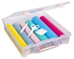 ArtBin 6955RL Super Satchel Compartment Box Clear Craft Organizer Storage Case - Rose Gold, Pack of 1
