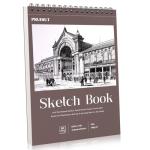 Sketch Book 8.5×11 inch, Spiral Bound Sketch Pad 50 Sheets (68lb/100gsm), Acid-Free Sketchbook for Drawing Painting Sketching, Art Paper Drawing Supplies for Teens Adults Artists Ideal Gifts