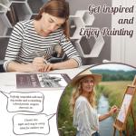 Sketch Book 8.5×11 inch, Spiral Bound Sketch Pad 50 Sheets (68lb/100gsm), Acid-Free Sketchbook for Drawing Painting Sketching, Art Paper Drawing Supplies for Teens Adults Artists Ideal Gifts