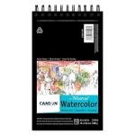 Canson Artist Series Montval Watercolor Paper, Wirebound Pad, 5.5x8.5 inches, 12 Sheets (140lb/300g) - Artist Paper for Adults and Students - Watercolors, Mixed Media, Markers and Art Journaling