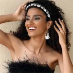 coadipress Artist Paint Palette and Paint Brush Earrings for Women Unique Colorful Enamel Painter Artist Dangle Drop Art Paint Pallet Pendant Earrings Jewelry Gifts (White Gold Palette Brush)