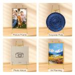 16" Large Metal Tabletop Easel Gold Table Top Easel Picture Stand Mirror Table Top Easels for Display Photo Frame Heavy Duty Plate Art Display Stand for Sign Tabletop Wedding Frame Stands