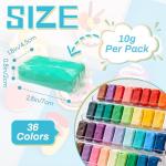 36 Colors Air Dry Clay Ultra Light for Children - Non-Toxic, Eco-Friendly Modeling Magical Clay with Tools
