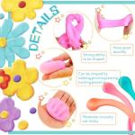 36 Colors Air Dry Clay Ultra Light for Children - Non-Toxic, Eco-Friendly Modeling Magical Clay with Tools