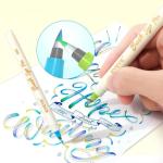 EYEYE Brush Pens for Calligraphy, Soft Tip 24 Colors Set with Blender Marker, Ideal for Drawing, Lettering, Journaling, Sketching & Illustration, Art Supplies for Artists