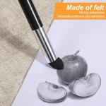 4 Pcs Artist Blending Sponge Pens, Dual Tip Universal Blendings Sponge Pen, Reusable Sketch Wipe Drawing Art Blendings Pen Brush Oil Pastel Blending Tools for Artist Highlight Shadow Detail Correcting