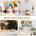 LISHINE 24 Pack Small Stretched Canvas for Painting 6x6 inch, 2/5'' Profile Blank Canvas for Painting, Small Blank Paint Canvas for Art, Acrylics, Oils & Other Painting, Pre-Primed