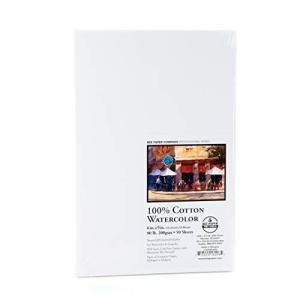 Bee Paper 6" x 9" Watercolor Paper Pack, 50 Sheets