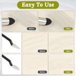 24pcs Blending Sponge for Drawing Artist Blending Stump and Sponge Pen, Double Headed Drawing Art Pencil Sketch Scrapers Tools with Washable Rubbing Head for Lightening and Highlight