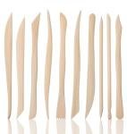 10 Pcs Clay Tools Sculpting, 6 Inch Double Ended Clay Modeling Tools for Polymer, Ceramic & Pottery, Carving, Detailing & Smoothing, Professional Sculpture Kit