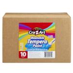 Cra-Z-Art Pastels Washable Tempera Paint For Kids Bulk Pack 10ct, Assorted Soft Pastel Colors Tempera Paint Set 8oz each bottle, Back To School Teachers Supplies
