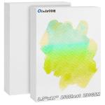 150 Sheets Cotton Watercolor Paper Bulk -230GSM Art Paper-8.5 x 11 inch Painting & Craft Paper, Finger Paints, Watercolor, Tempera, Drawing, Art Room & Home School Crafts