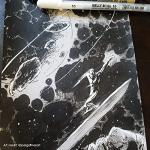 SAKURA Gelly Roll Classic Gel Pens, Opaque White Ink, Ass't Tips 05/08/10, 6 PK 57461