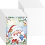 150 Sheets Cotton Watercolor Paper Bulk -230GSM Art Paper-8.5 x 11 inch Painting & Craft Paper, Finger Paints, Watercolor, Tempera, Drawing, Art Room & Home School Crafts