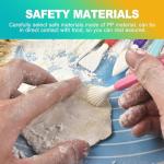 KornaDoz 9 Pcs Double Head Clay Sculpting Tools Kit, Versatile for Pottery Carving, Ceramic & Modeling Clay, DIY Crafts Projects for - Assorted Colors