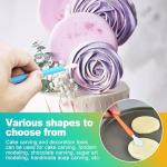 KornaDoz 9 Pcs Double Head Clay Sculpting Tools Kit, Versatile for Pottery Carving, Ceramic & Modeling Clay, DIY Crafts Projects for - Assorted Colors