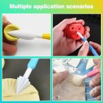 KornaDoz 9 Pcs Double Head Clay Sculpting Tools Kit, Versatile for Pottery Carving, Ceramic & Modeling Clay, DIY Crafts Projects for - Assorted Colors